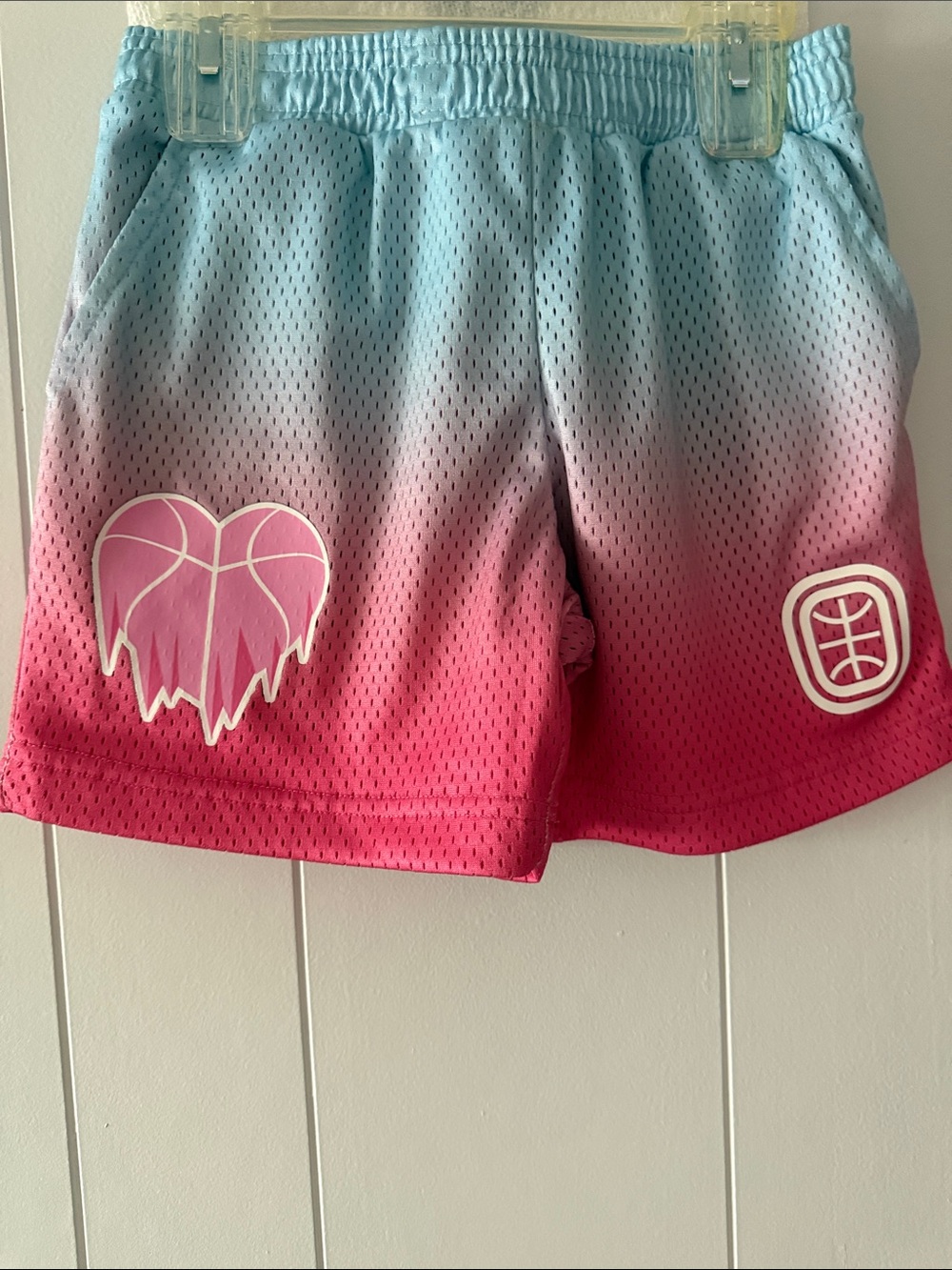 Kids Overtime Cold Heart Tie-Dye Shorts